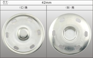 42mm六孔啪鈕 42mm六孔啪鈕